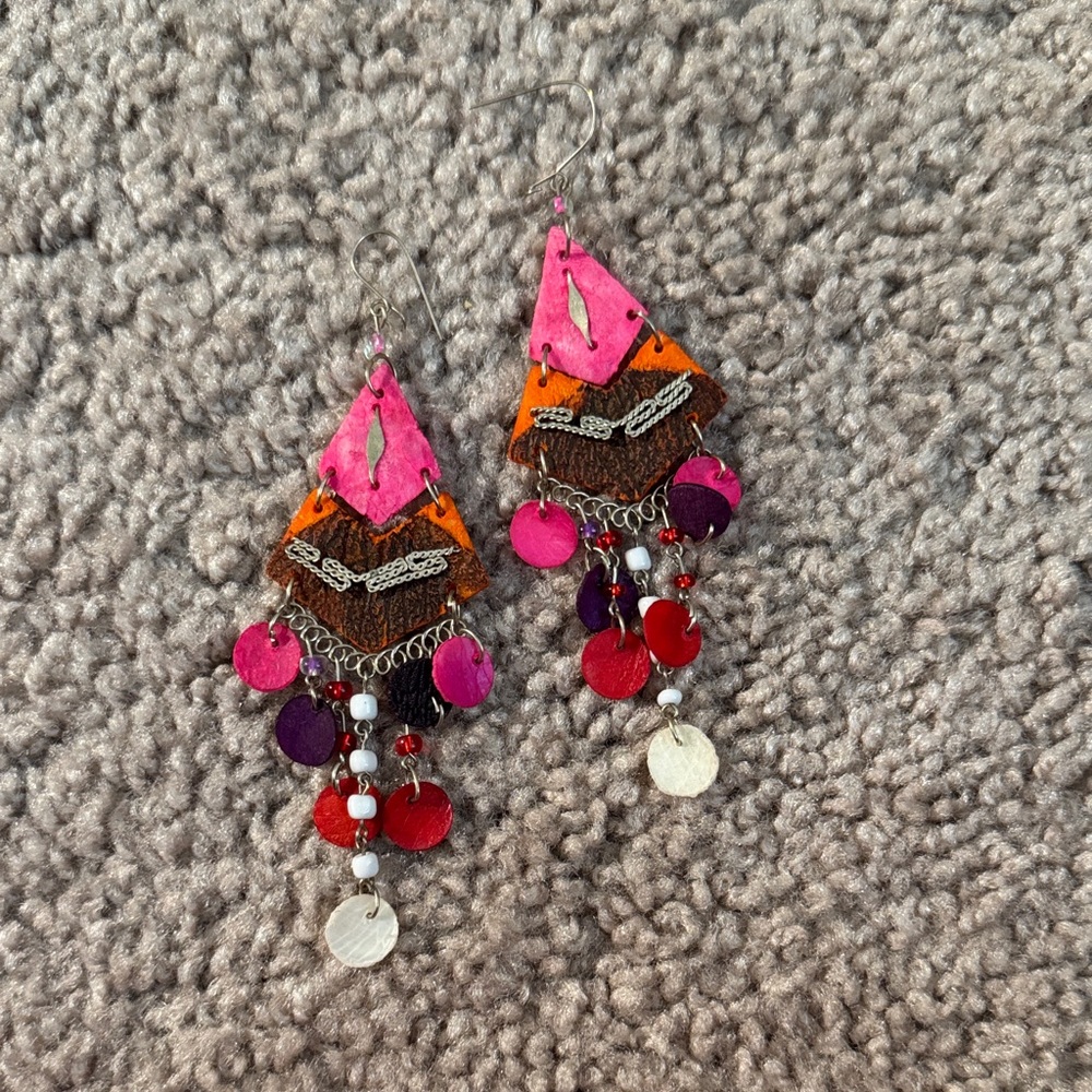 Colorful Dangle Earrings